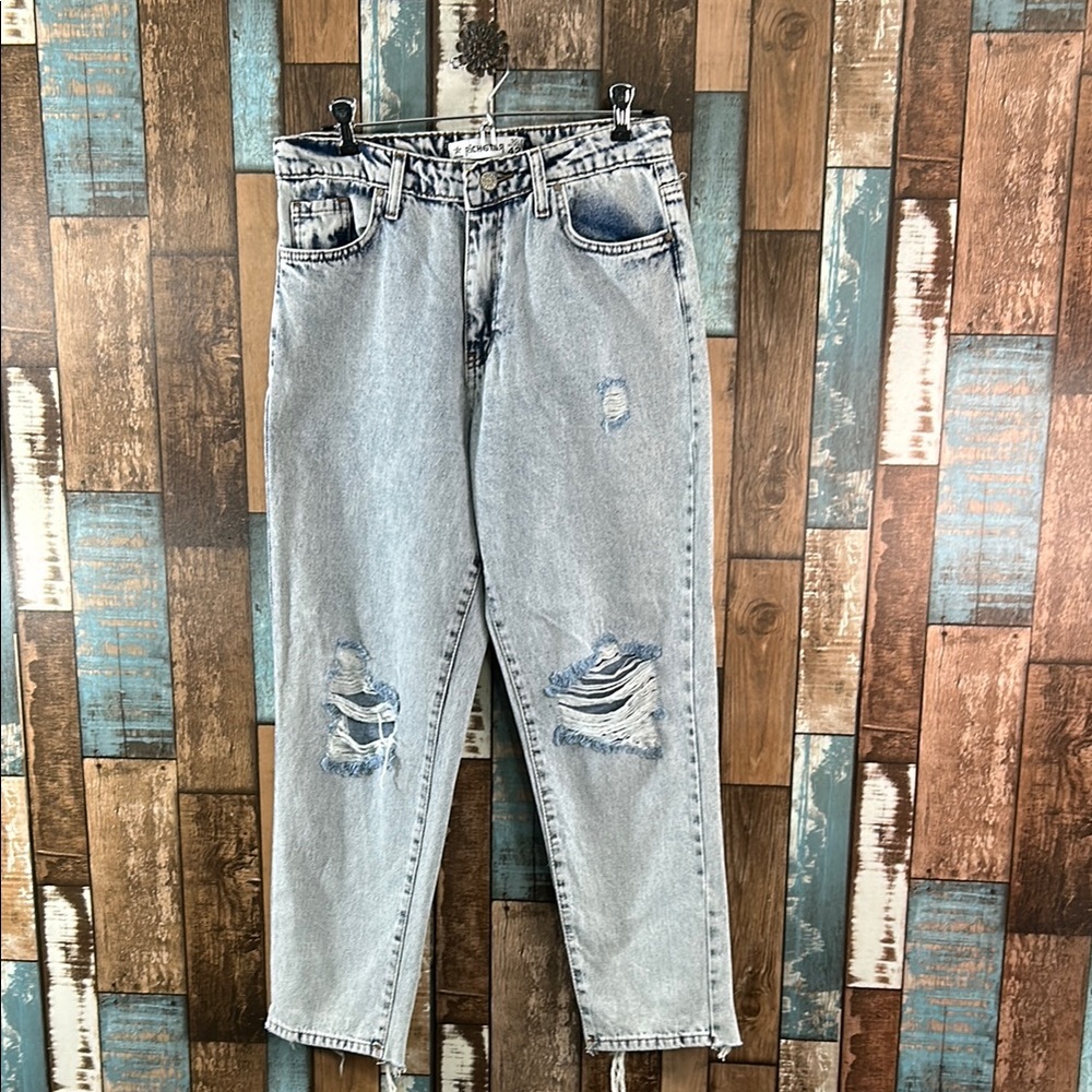 Rich Star Ripped Light Blue Denim Jeans
